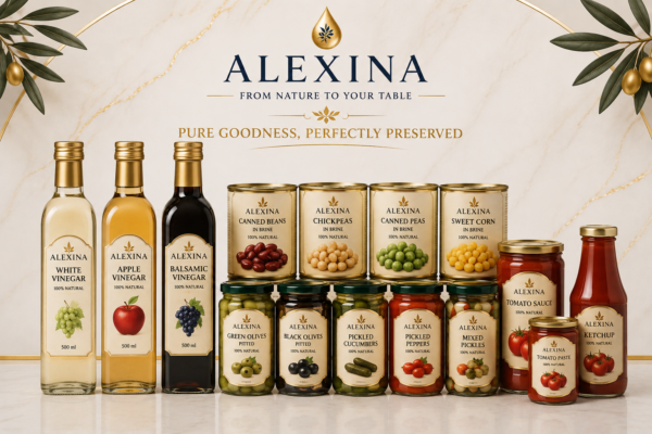 Alexina Foods Premium Egyptian Canned Products Exporter