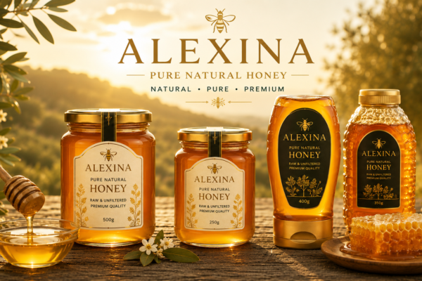 Alexina Foods Premium Egyptian Pure Honey Exporter