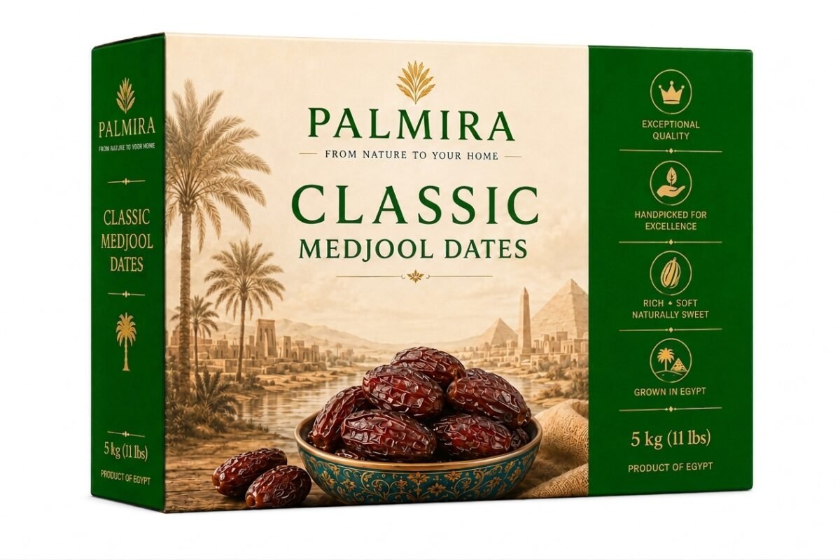 Classic Egyptian Medjool Dates 5 Kg Carton