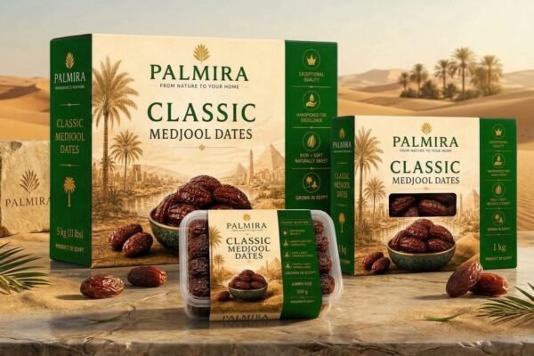 Classic Egyptian Medjool Dates In Different Package Sizes