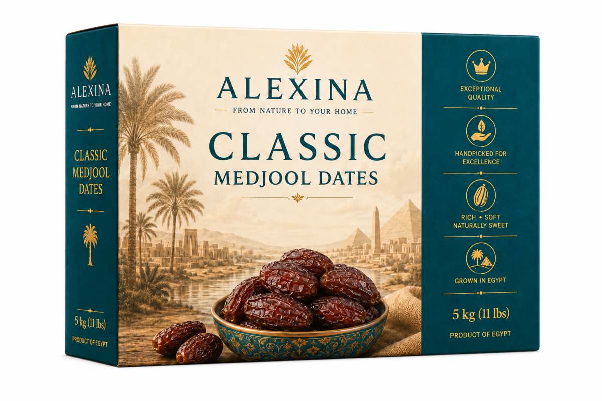 Egyptian Classic Medjool Dates - Alexina Foods