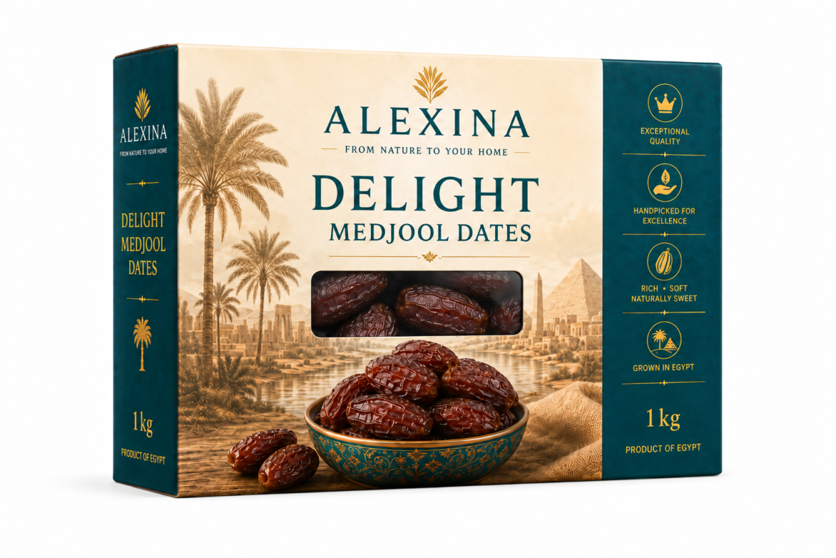 Egyptian Delight Medjool Dates - Alexina Foods