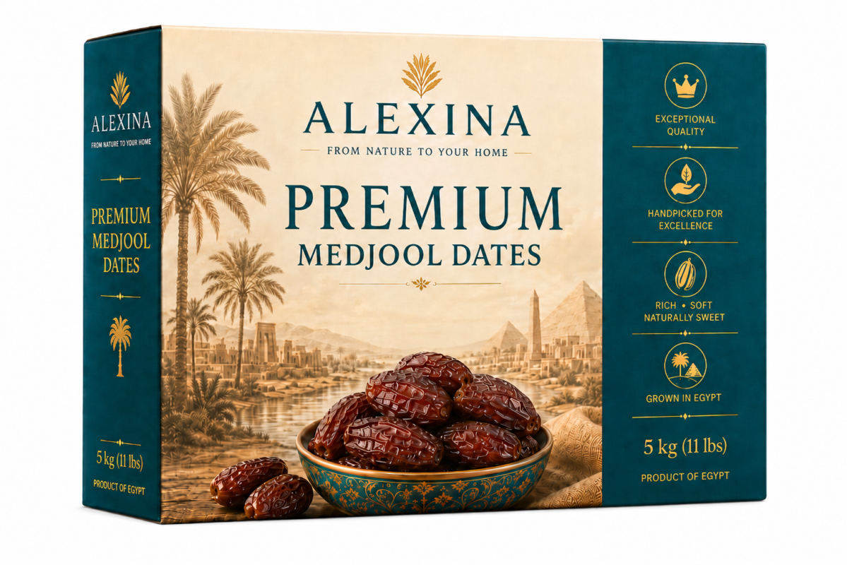 Egyptian Premium Medjool Dates - Alexina Foods