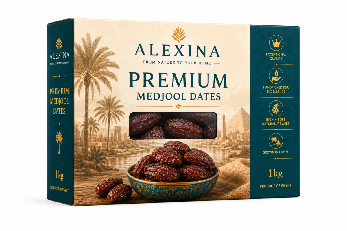 Egyptian Premium Medjool Dates - Alexina Foods